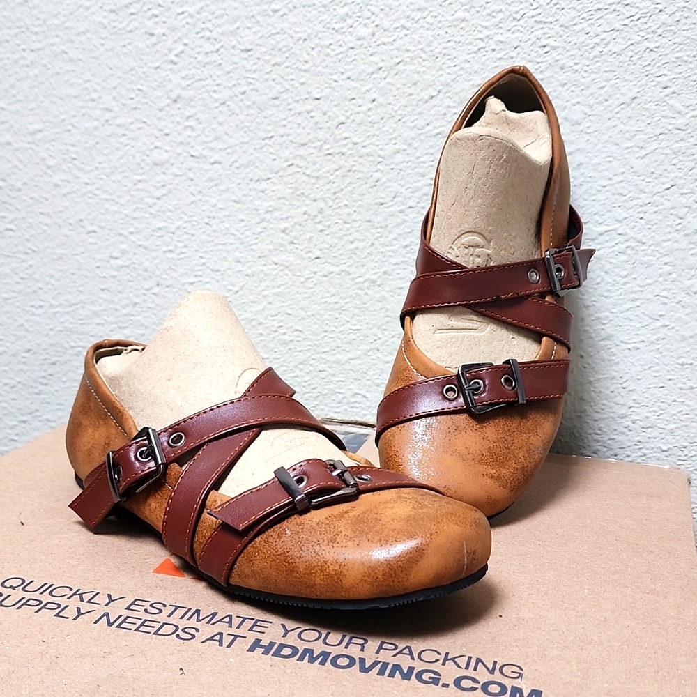 Super Cute Buckle Flats